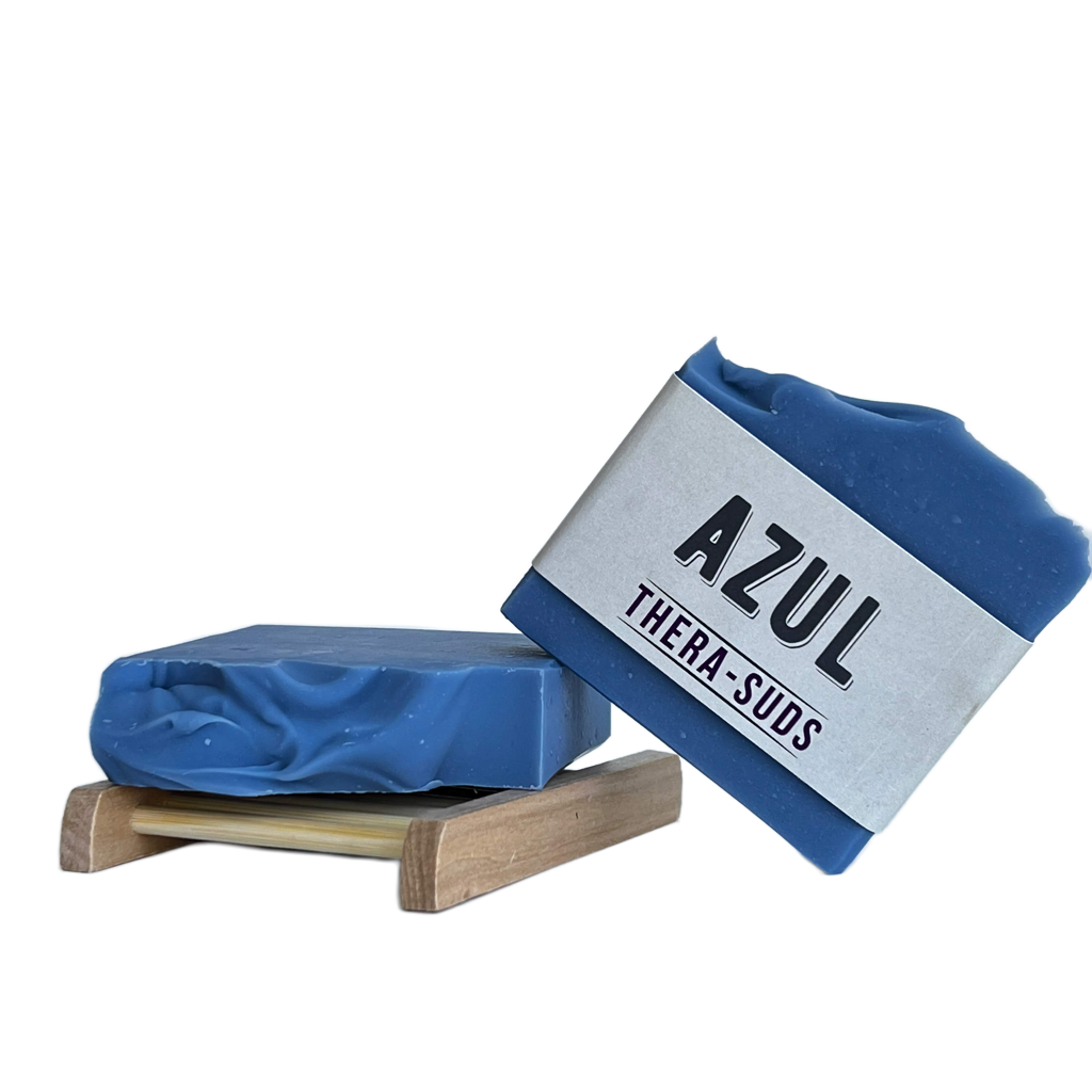 Azul Shaving Soap Bar | Shaving Soap Bar | Thera-Suds – Thera-Suds