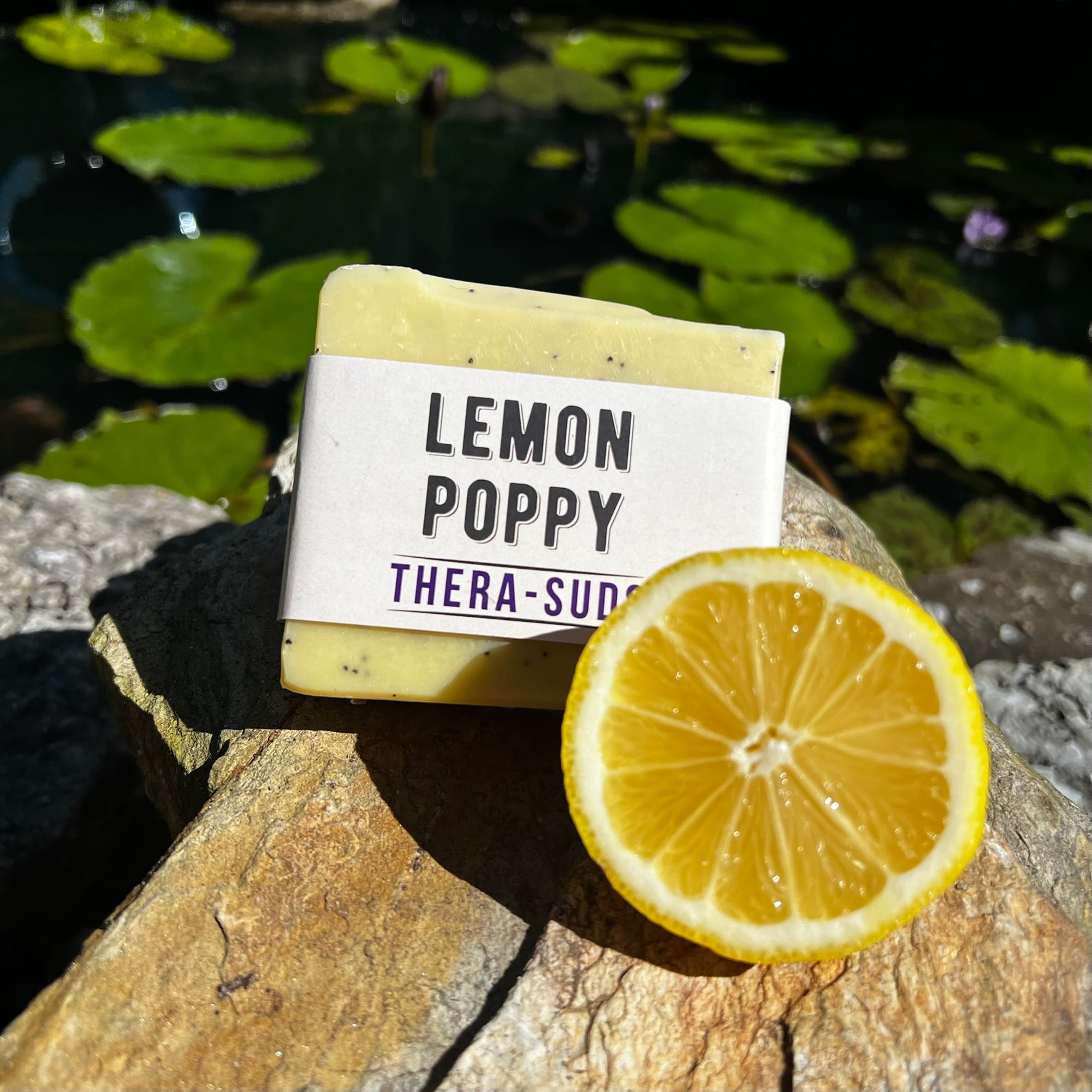 natural soaps made with herbs, fruits and spices